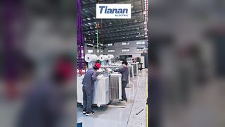 Inside Tianan: Transformer Production Line & Logistics