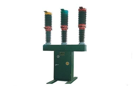 Outdoor HV Porcelain Stanchion Type Vacuum Circuit Breaker Filled With SF6