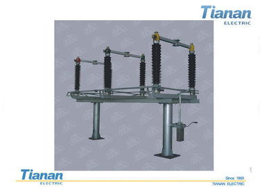 Gw4 Three - Phase Hv Disconnect Switch Outdoor Ac 126kv With Earthing Switch,Disconnector