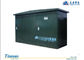 Outdoor Cable Branch Box Metal Enclosed Green Color Connect Distribution Cabinet