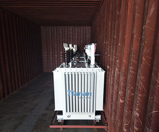 Oil Type Three Phase Power Transformers Full Sealed With Low Temperature Noise