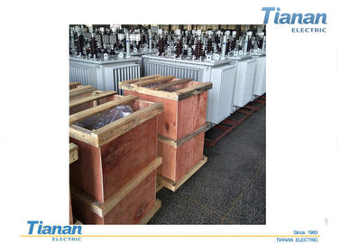 Oil Type Three Phase Power Transformers Full Sealed With Low Temperature Noise