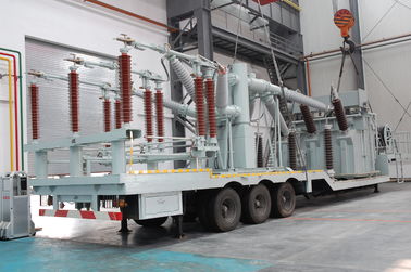 132 Kv Vehicle Mounted Transformer Substation /  Prefabricated Mobile Substation